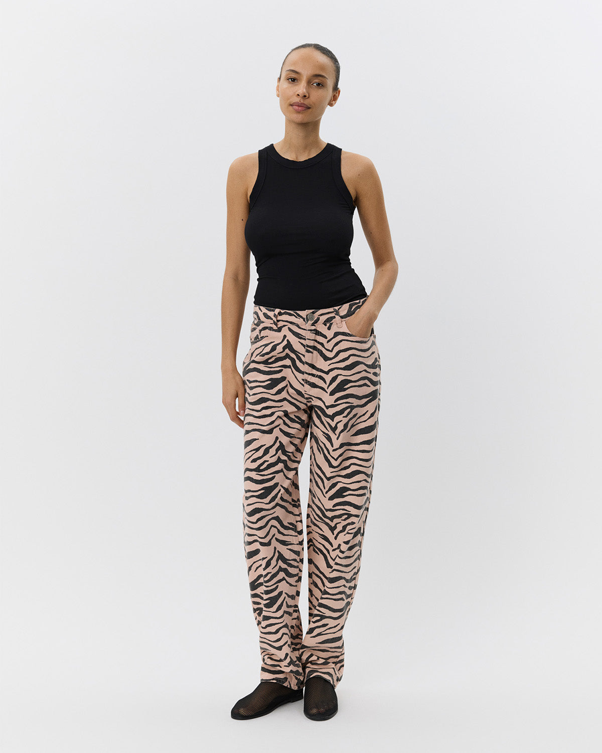 Sofie Schnoor WOMEN TOKYOSW ZEBRA JEANS Jeans 4072 Light Rose