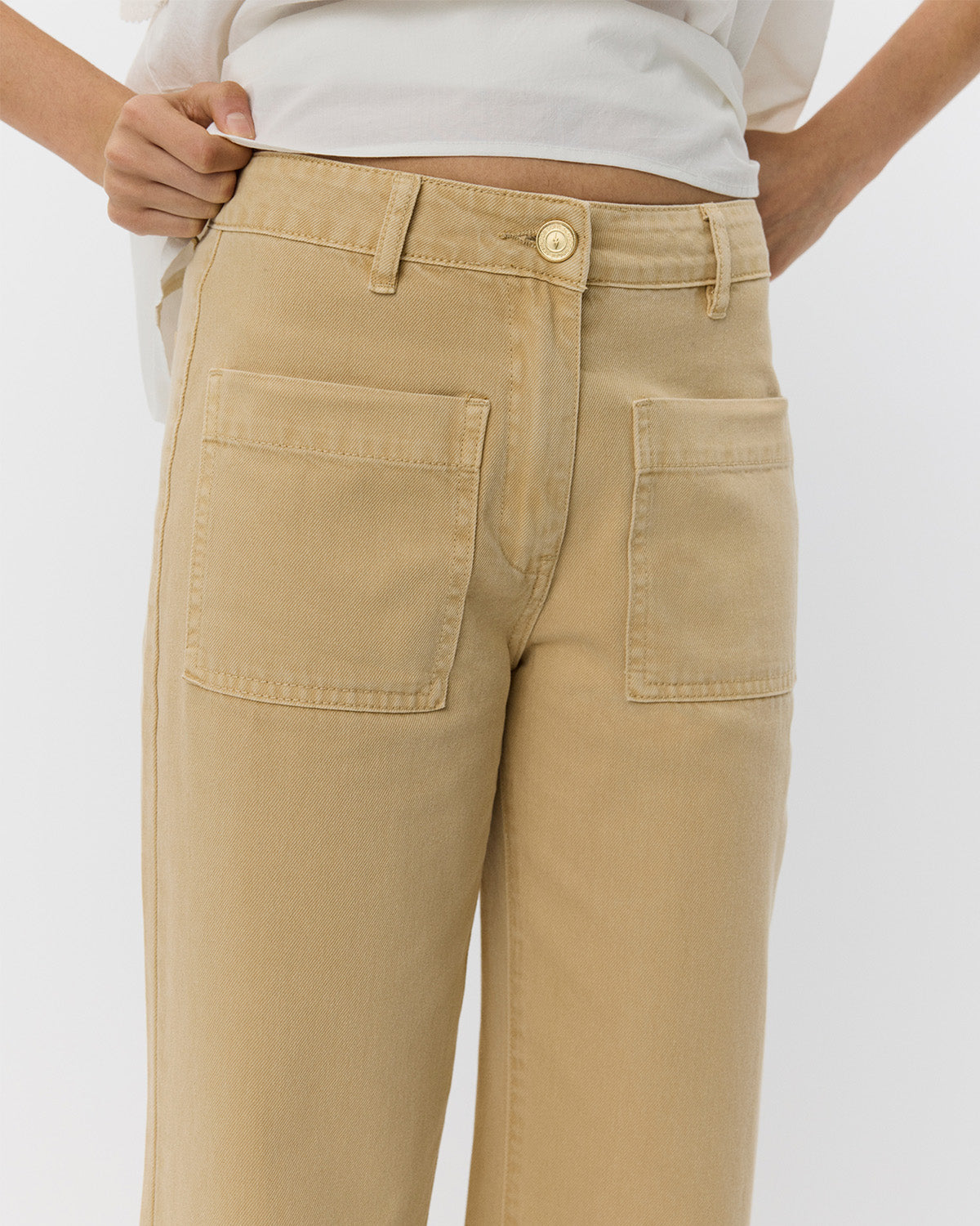 Sofie Schnoor WOMEN TOULOUSESW JEANS Jeans 7015 Beige