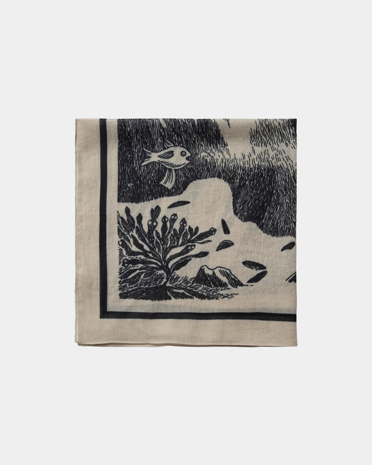Sofie Schnoor WOMEN TOVESW MOOMIN TØRKLÆDE Tørklæde 7146 Fog
