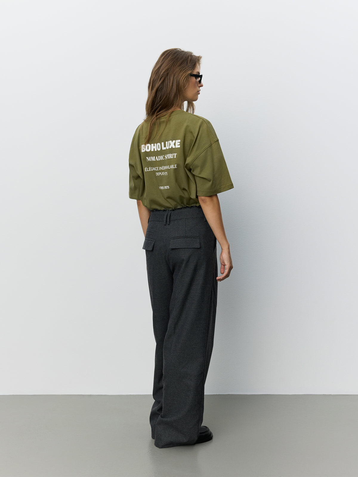 Sofie Schnoor WOMEN VERASW BOXY T-SHIRT T-shirt 3030 Olive green