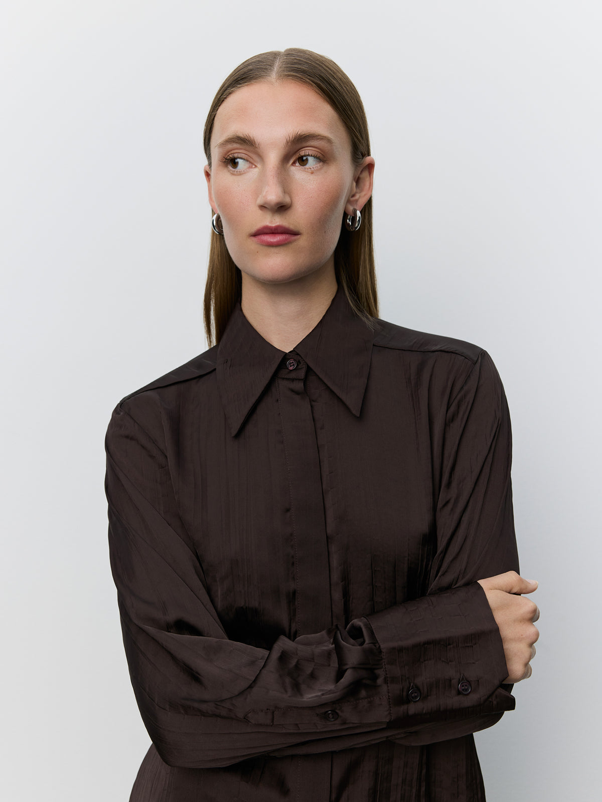 Sofie Schnoor WOMEN WILDASW SKJORTE Skjorte 7025 Dark brown