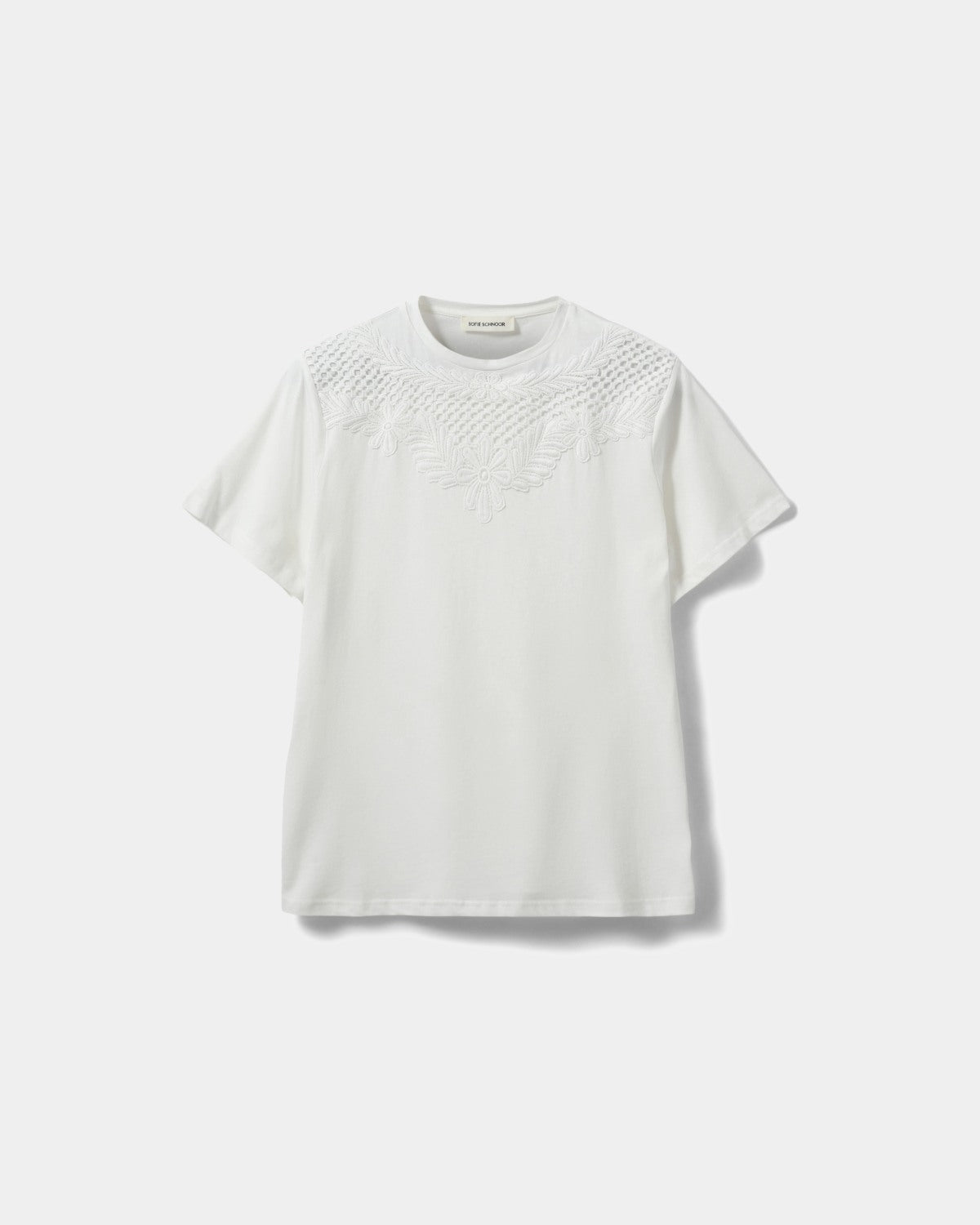 Sofie Schnoor WOMEN ZENASW T-SHIRT T-shirt 0124 Snow white