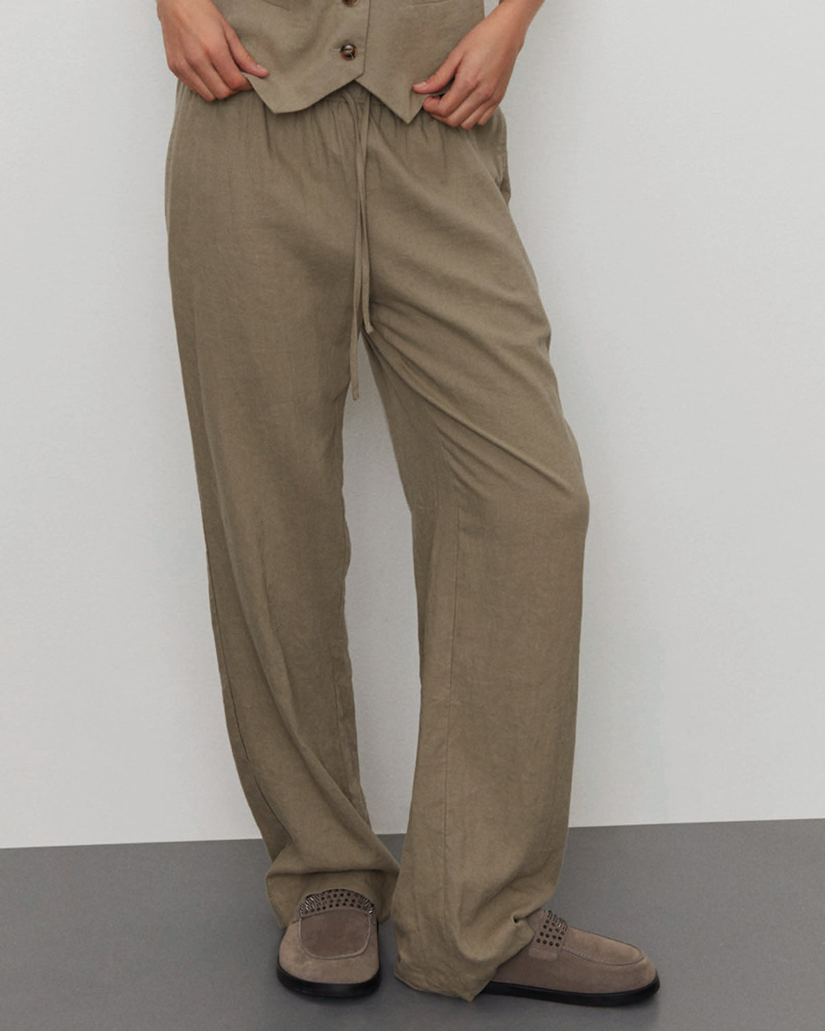 Sofie Schnoor WOMEN ABIGAILESW BUKSER Buks 9003 Khaki Army