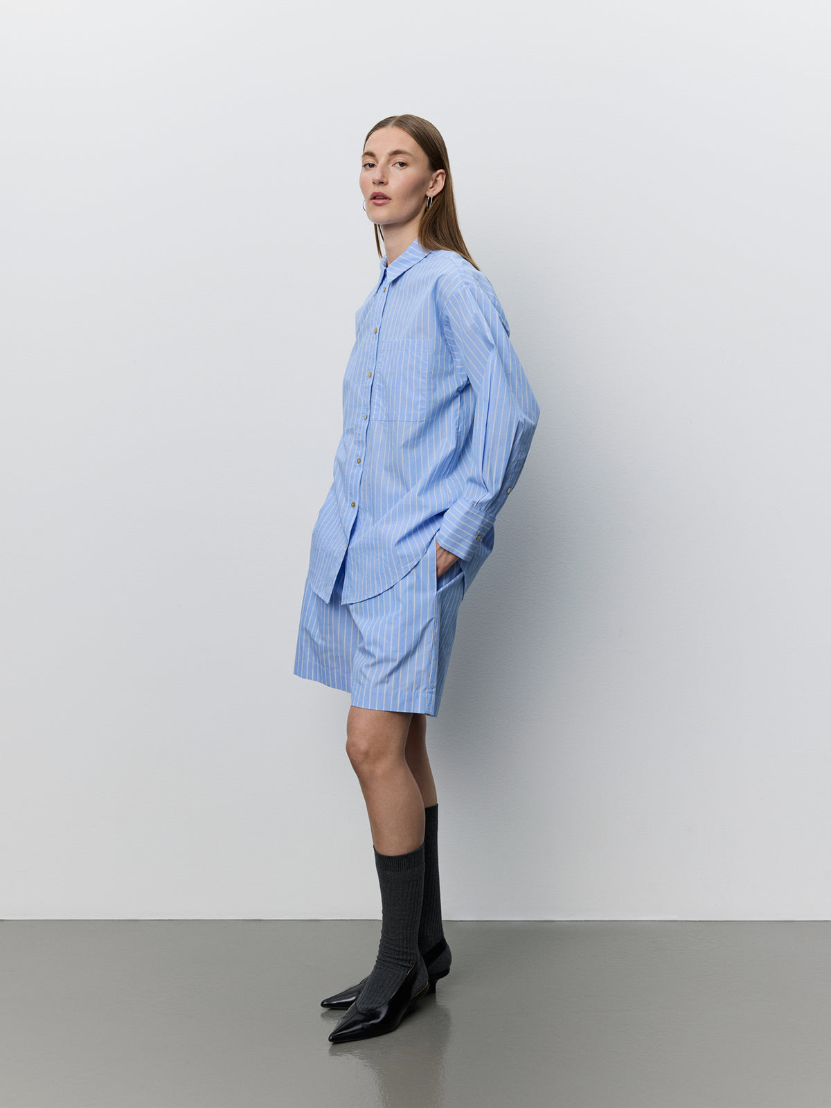 Sofie Schnoor WOMEN ADALENESW SKJORTE Skjorte 5094 Light Blue striped