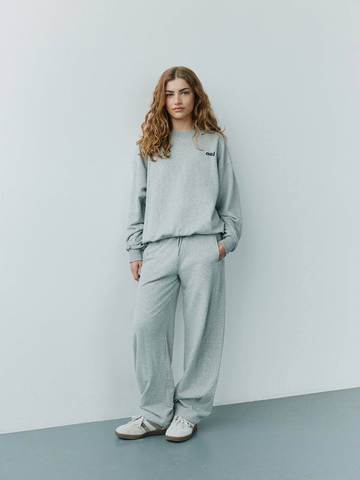 Sofie Schnoor YOUNG BARASY SWEATPANTS Sweatpants 8010 Grey melange