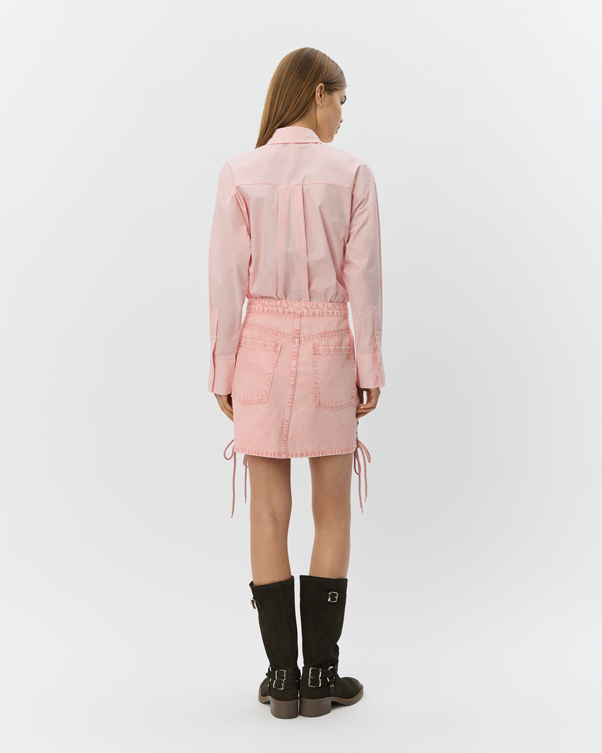 Sofie Schnoor WOMEN CASEYSW DENIM MINI NEDERDEL Nederdel 4072 Light Rose