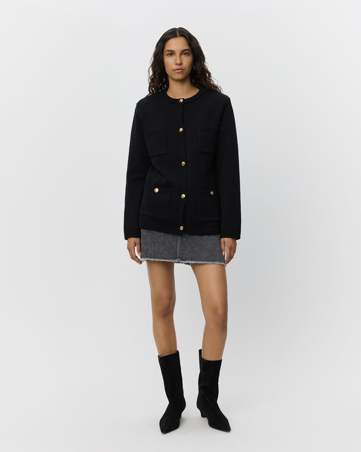Sofie Schnoor WOMEN CLAIRESW CARDIGAN Cardigan 1000 Black