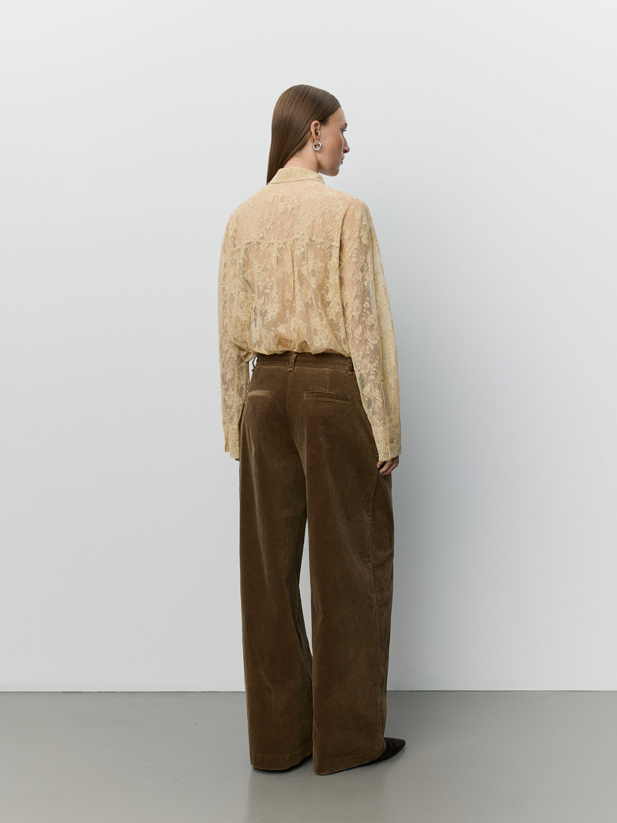 Sofie Schnoor WOMEN CORLIESW FLØJLSBUKSER Buks 7052 Brown