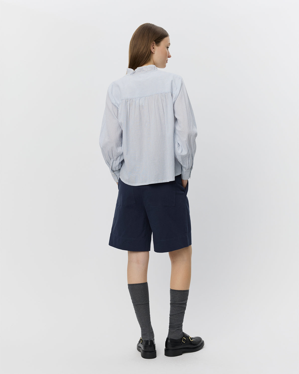 Sofie Schnoor WOMEN EDNASW SKJORTE Skjorte 5094 Light Blue striped