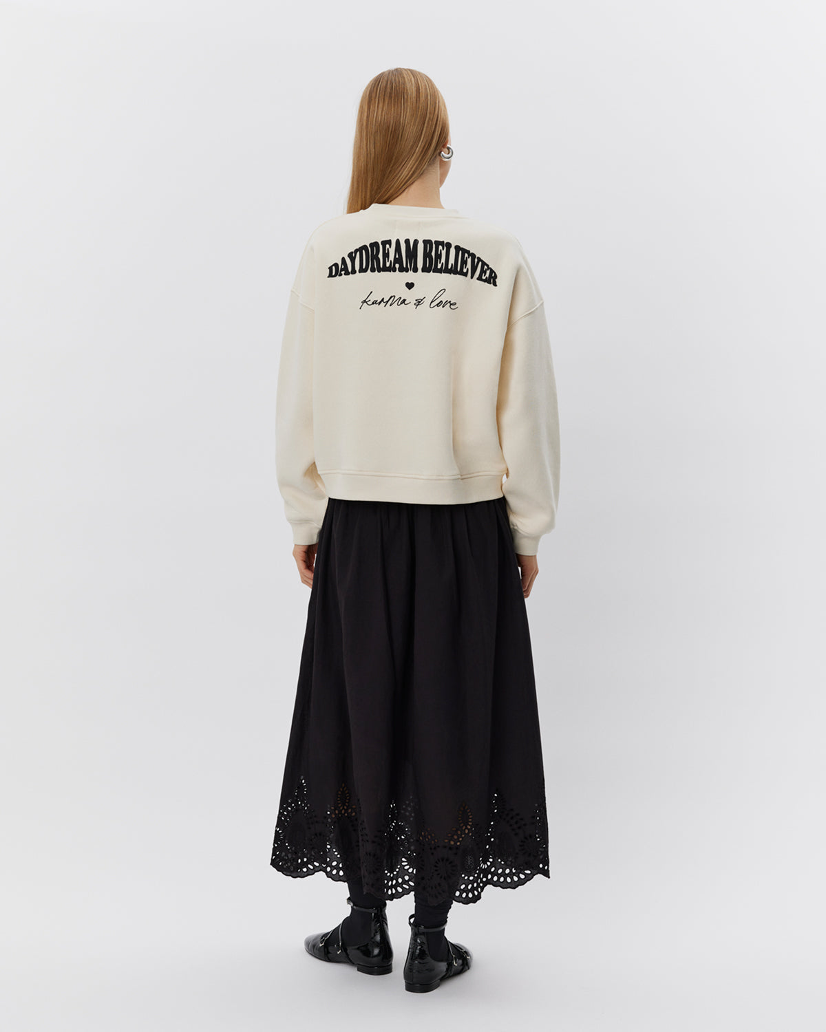Sofie Schnoor WOMEN ELISW SWEATSHIRT Sweatshirt 0109 Off White