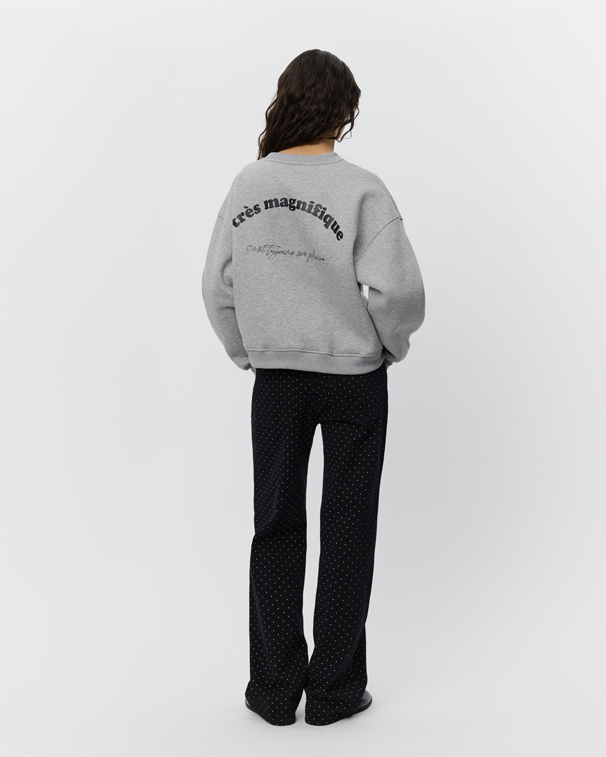 Sofie Schnoor WOMEN ELISW SWEATSHIRT Sweatshirt 8010 Grey melange