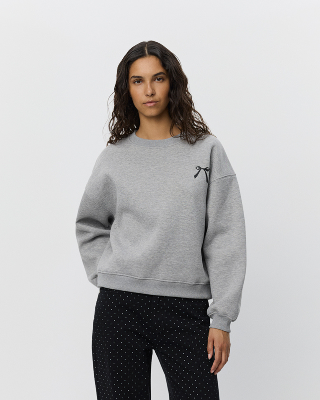 Sofie Schnoor WOMEN ELISW SWEATSHIRT Sweatshirt 8010 Grey melange
