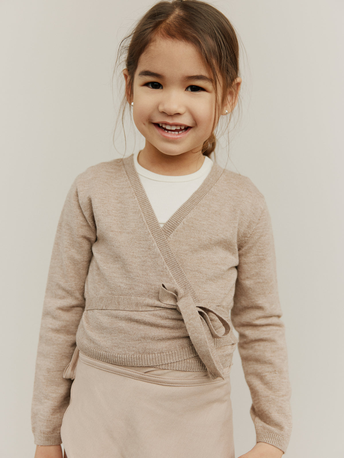 Sofie Schnoor KIDS GRACYSK CARDIGAN Cardigan 7071 Brown melange