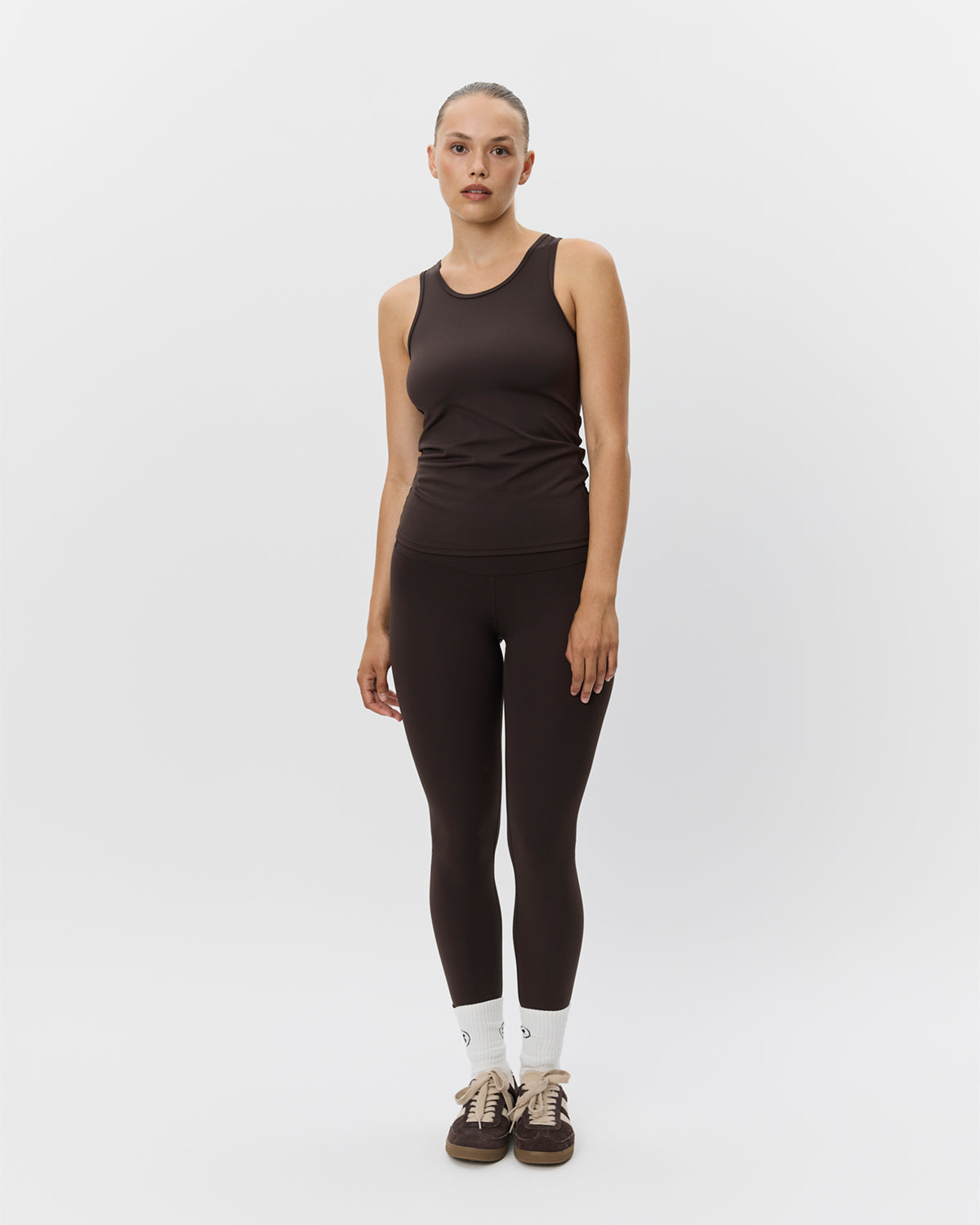 Sofie Schnoor SPORT JANETSPO TOP Top 7025 Dark brown