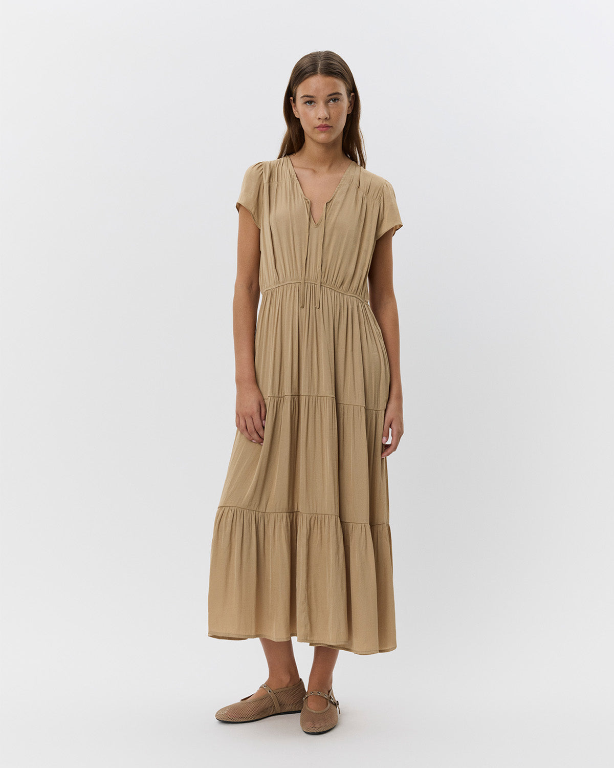 Sofie Schnoor WOMEN JANNESW KJOLE Kjole 7149 Soft Brown