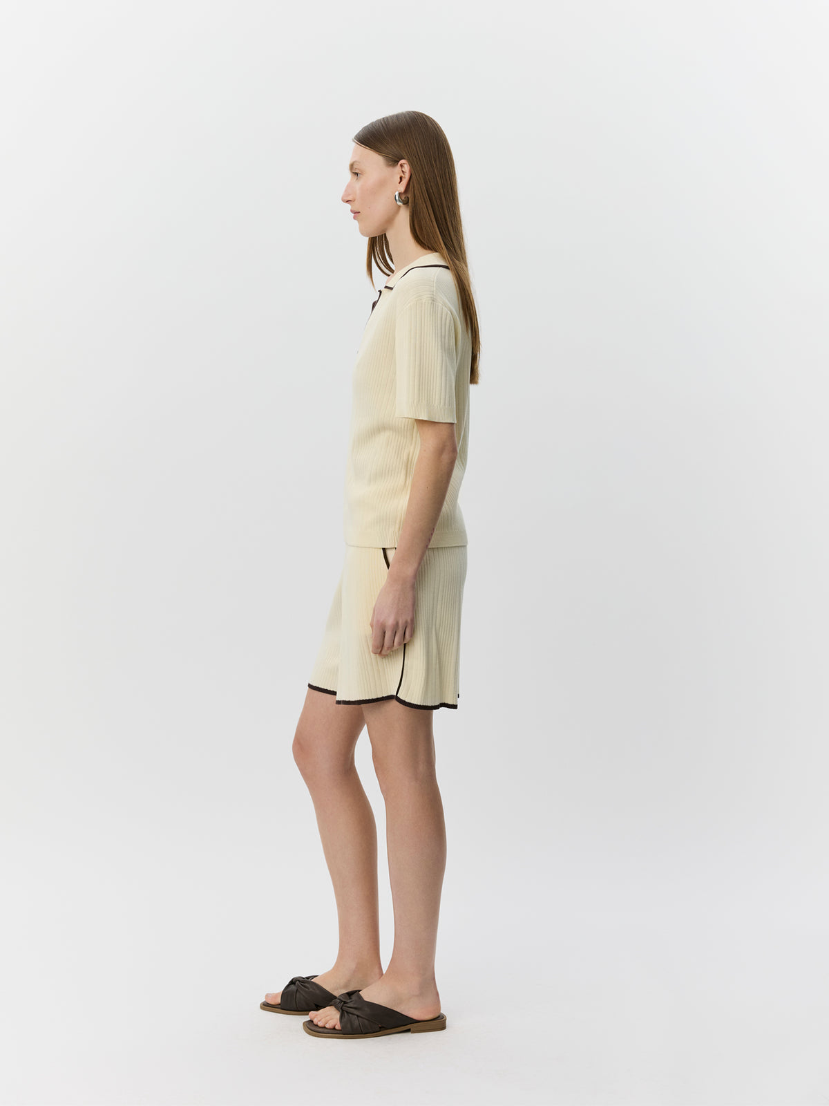 Sofie Schnoor WOMEN JOLIESW STRIK SHORTS Shorts 0101 Off white