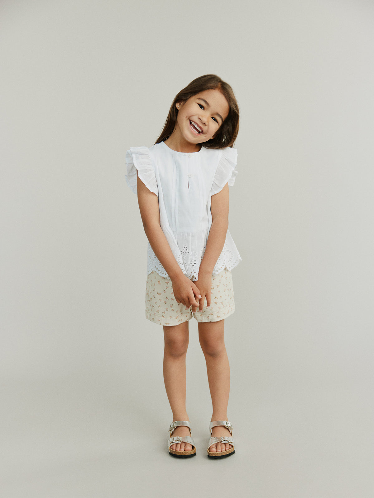 Sofie Schnoor KIDS JULIETTEKB BLUSE Bluse 0124 Snow white