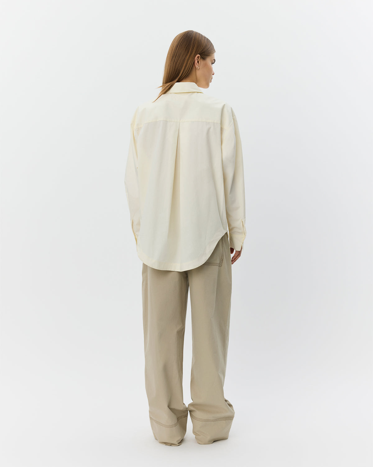 Sofie Schnoor WOMEN KITSW OVERSIZE MULTI-LUKKET SKJORTE Skjorte 2026 Light yellow