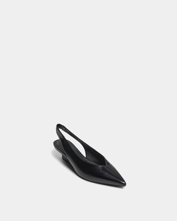 LISAYSW LÆDER SLINGBACK