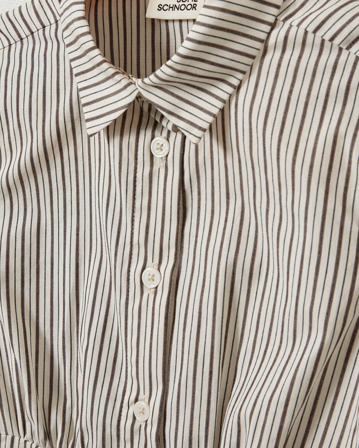 Sofie Schnoor YOUNG LILYAN SKJORTE Skjorte 7113 Brown Striped
