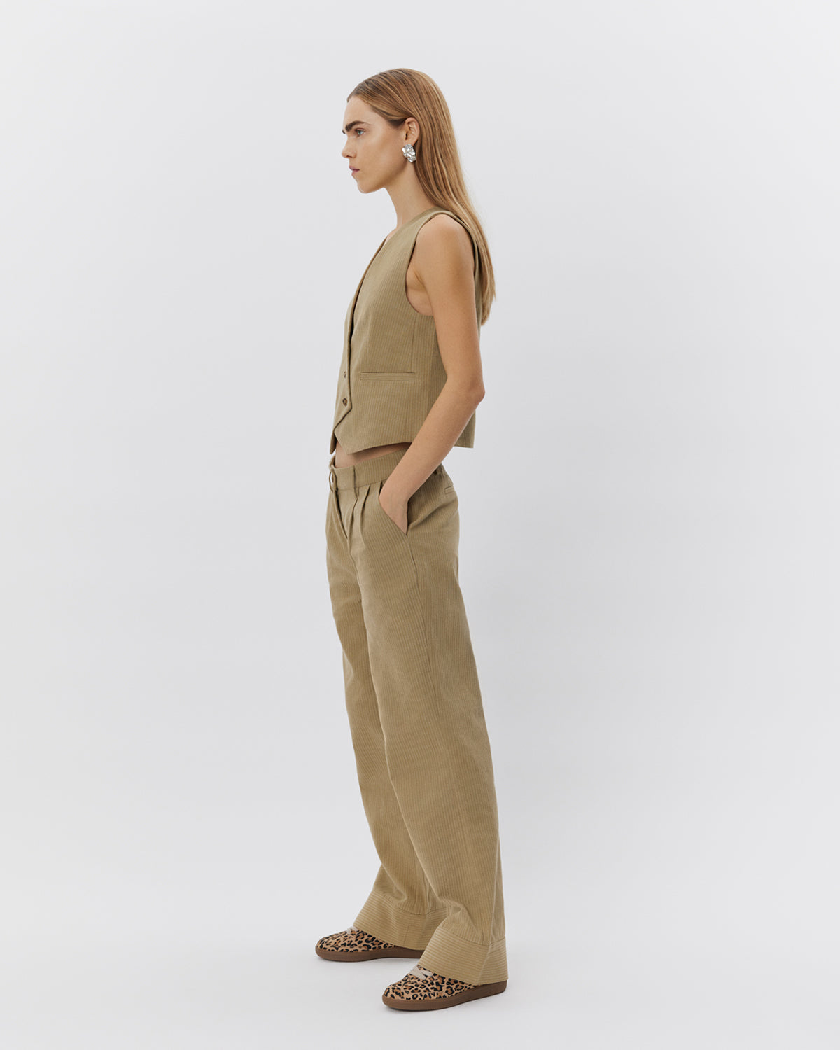 Sofie Schnoor WOMEN MALINASW BUKSER Buks 7036 Light camel