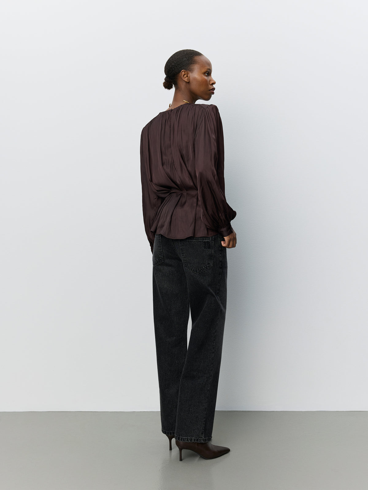 Sofie Schnoor WOMEN MARTHEASW BLUSE Bluse 7168 Dark Plum