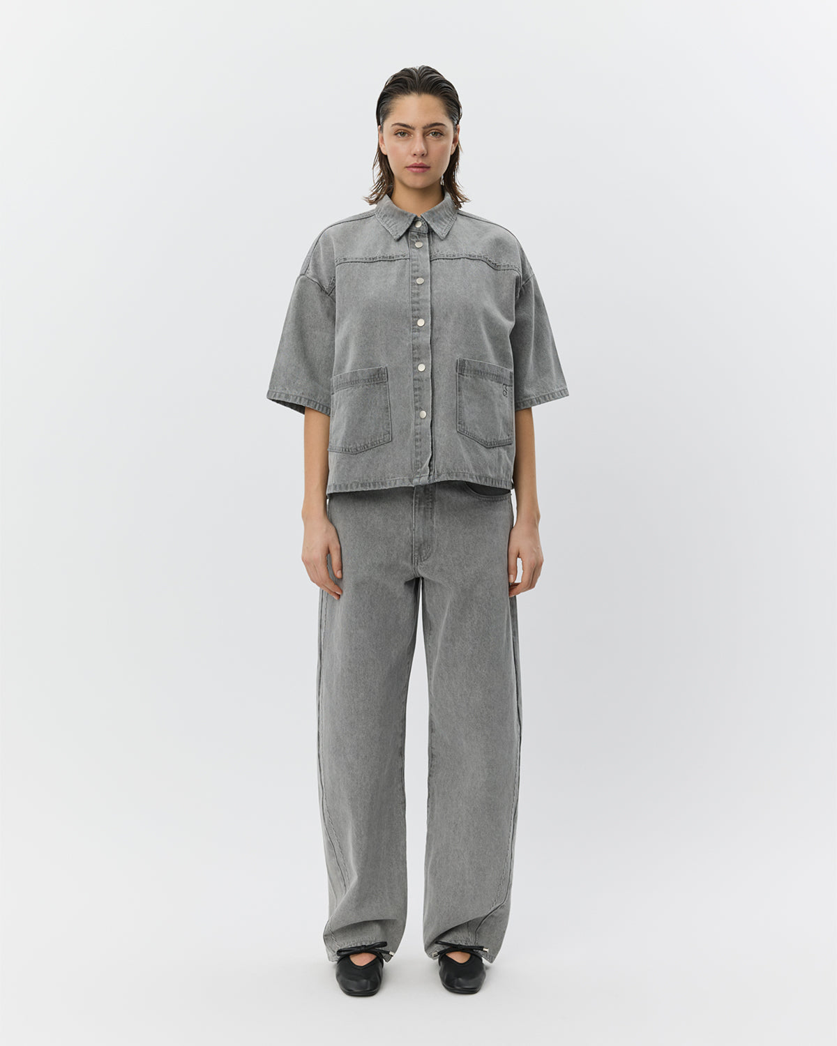 Sofie Schnoor WOMEN MELISSASW OVERSKJORTE Jakke 8052 Stone Grey