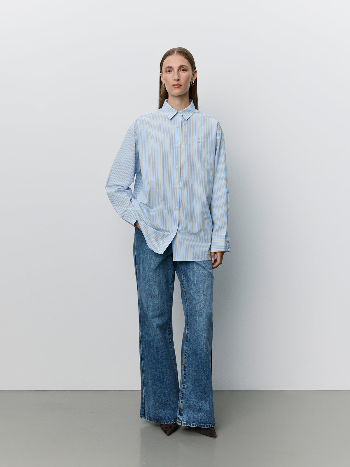Sofie Schnoor WOMEN MERCYSW SKJORTE Skjorte 5092 Blue striped