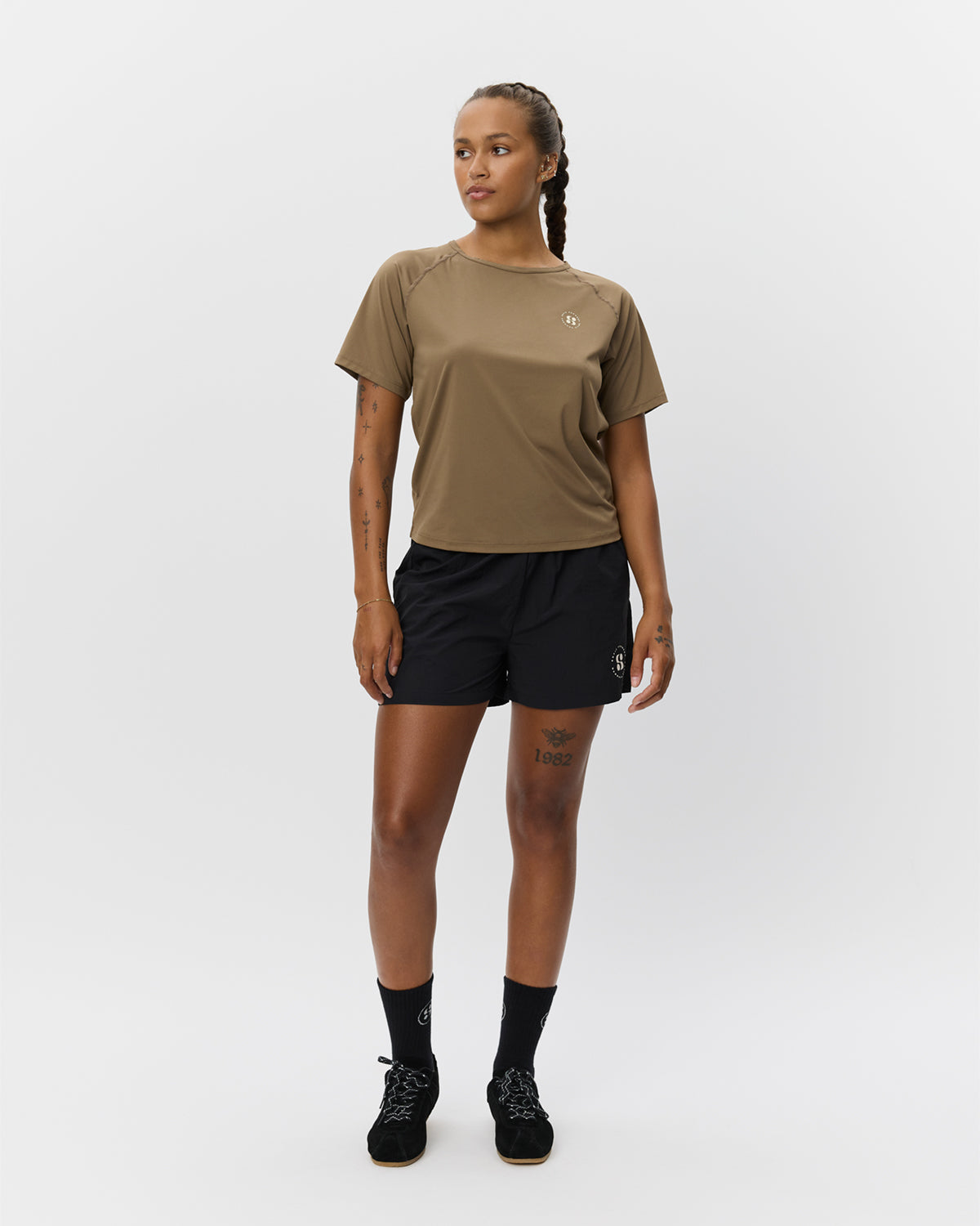 Sofie Schnoor SPORT MILLESW T-SHIRT T-shirt 9099 Middle Brown