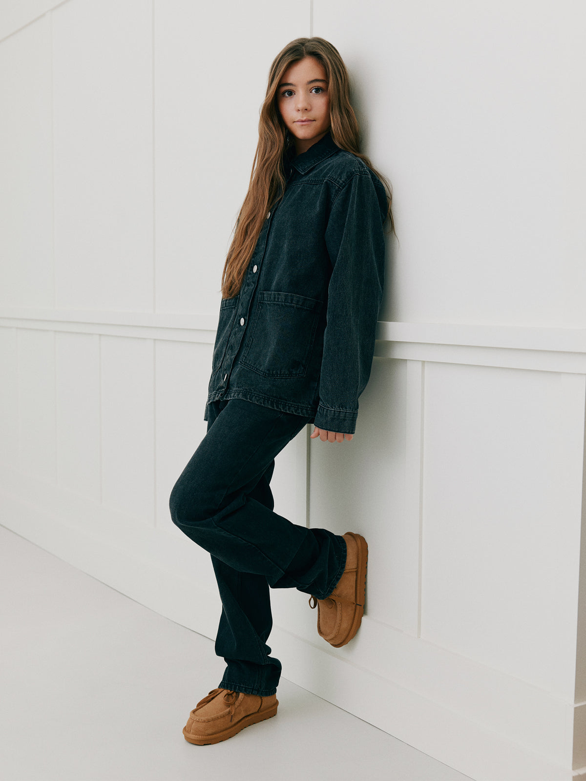 Sofie Schnoor YOUNG NASHSY SKJORTE Skjorte 1015 Washed black