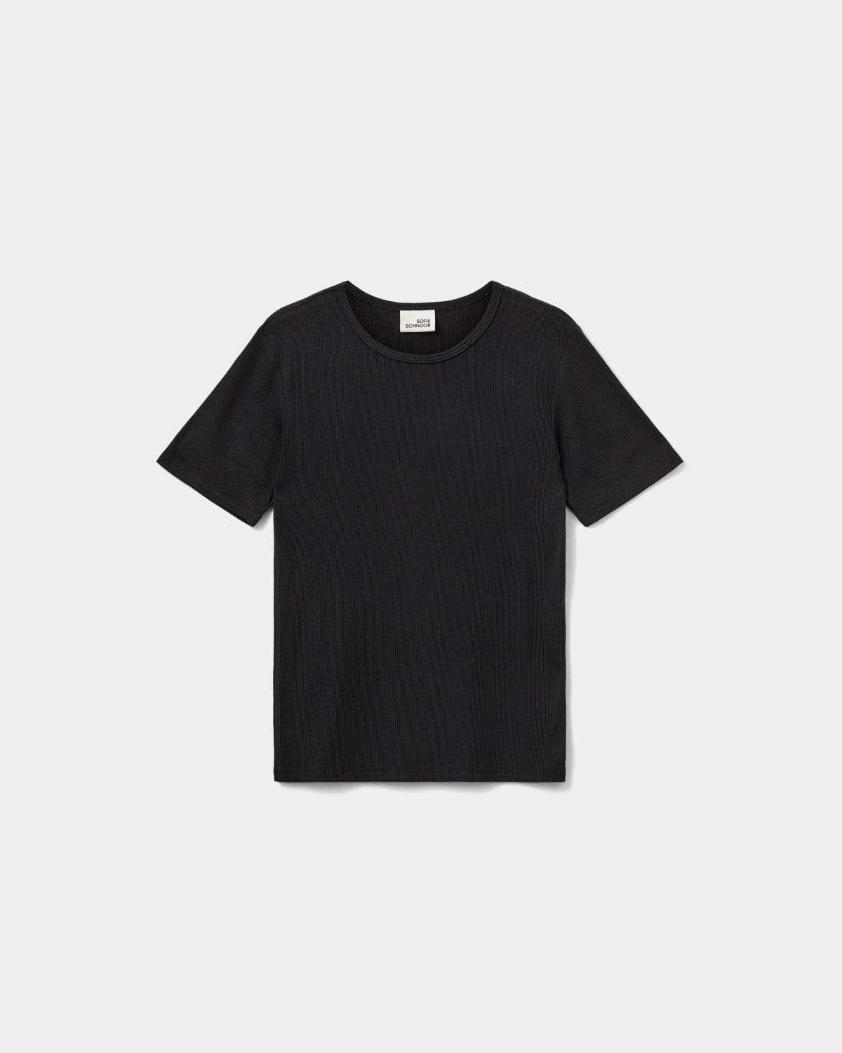 Sofie Schnoor YOUNG NATALIASY RIB T-SHIRT T-shirt 1000 Black
