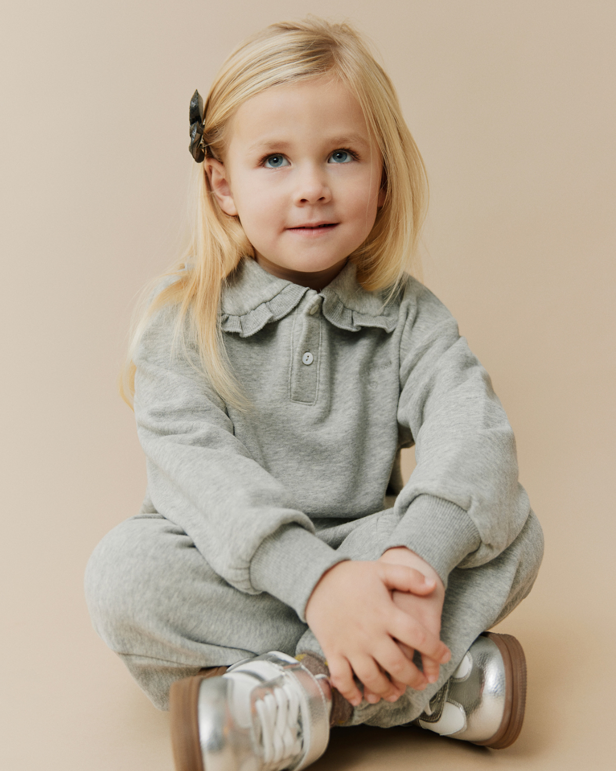 Sofie Schnoor KIDS NETUSSK SWEATPANTS Sweatpants 8010 Grey melange