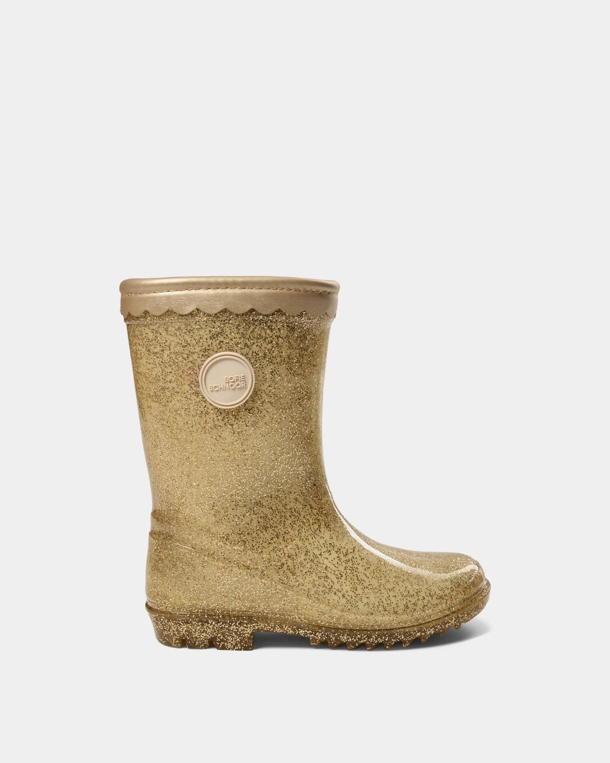 Sofie Schnoor KIDS NILLESK GUMMISTØVLE MED FOR Gummistøvle 4027 Champagne