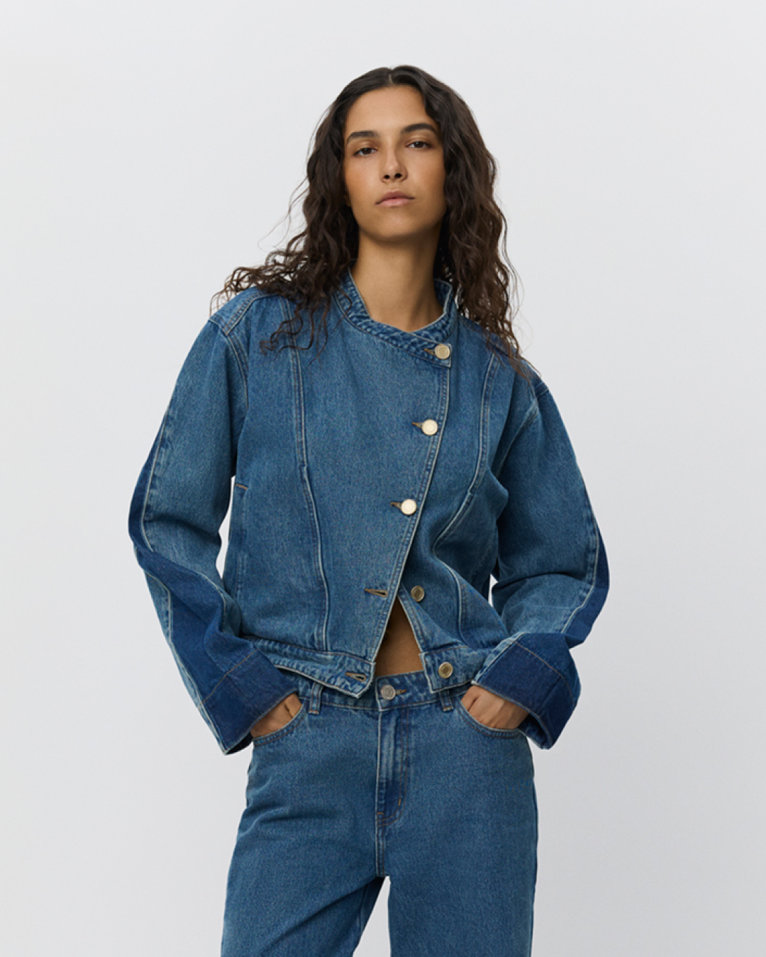 Sofie Schnoor WOMEN PAMELASW JAKKE Jakke 5055 Denim blue