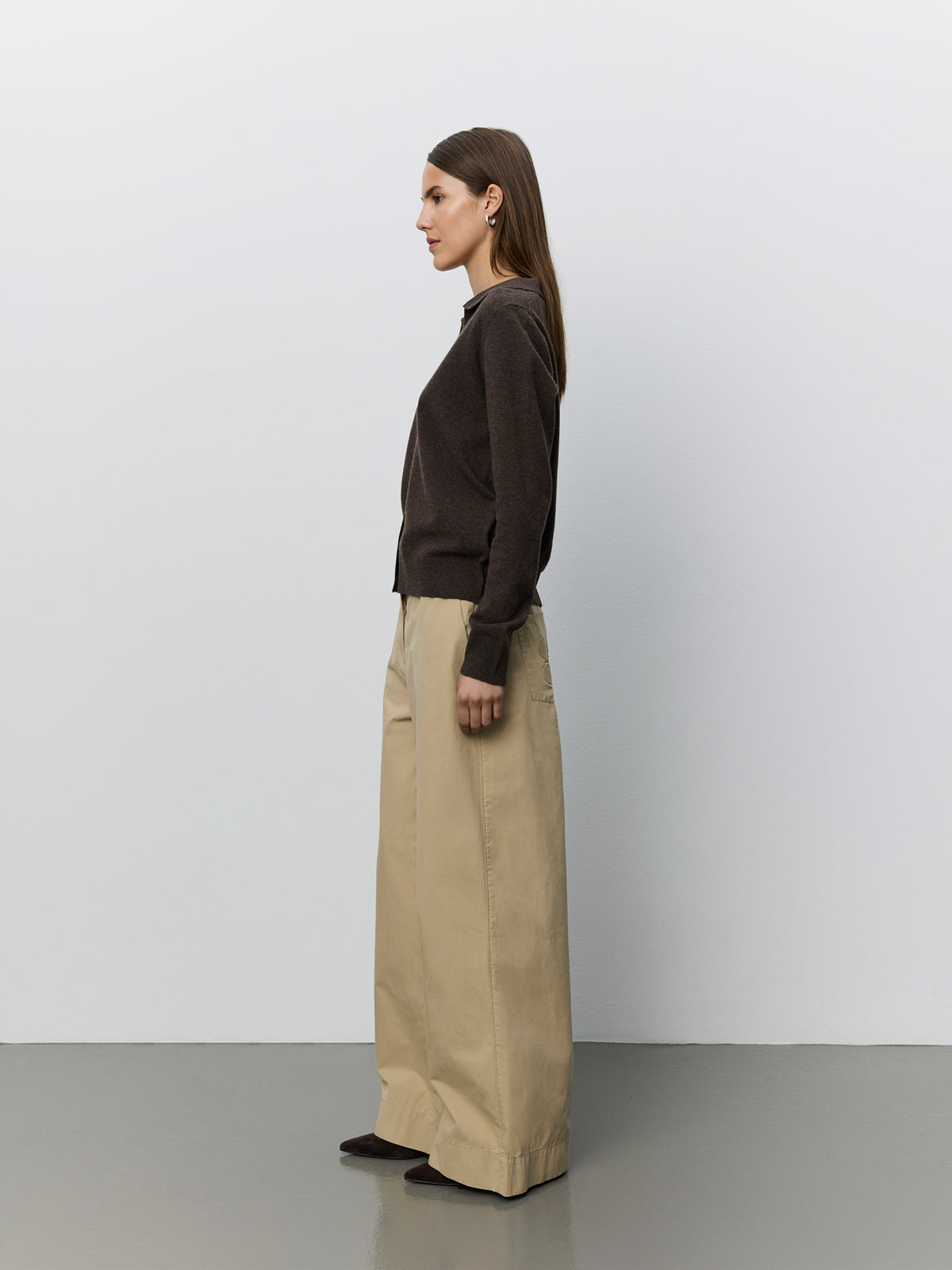 Sofie Schnoor WOMEN REINESW BUKSER Buks 7042 Dark sand