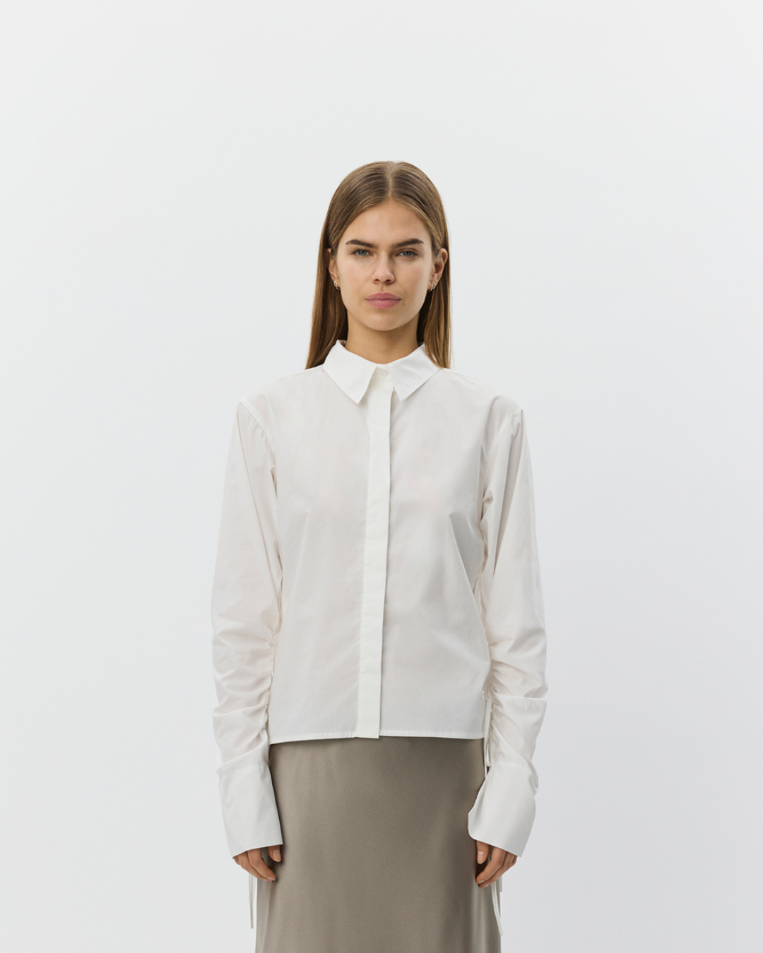 Sofie Schnoor WOMEN SHIRLEYSW SNOR DETALJE SKJORTE Skjorte 0101 Off white