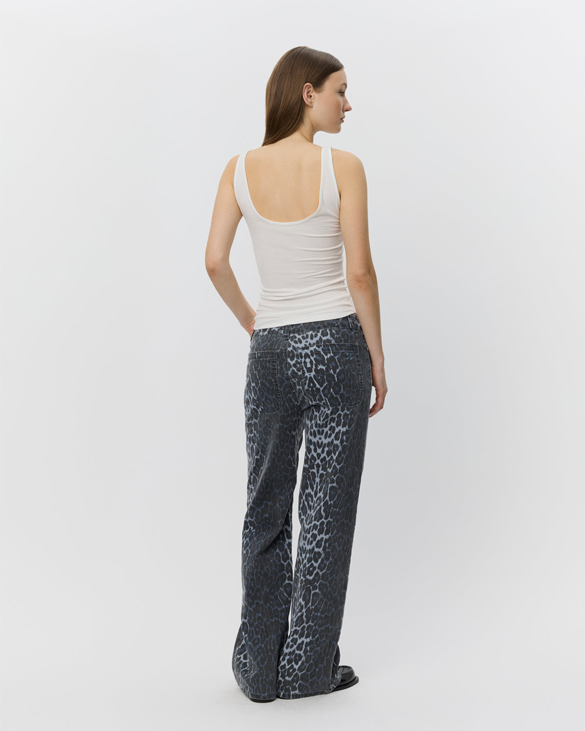 Sofie Schnoor WOMEN SIENNASW LEOPARD BUKSER Buks 5036 Blue