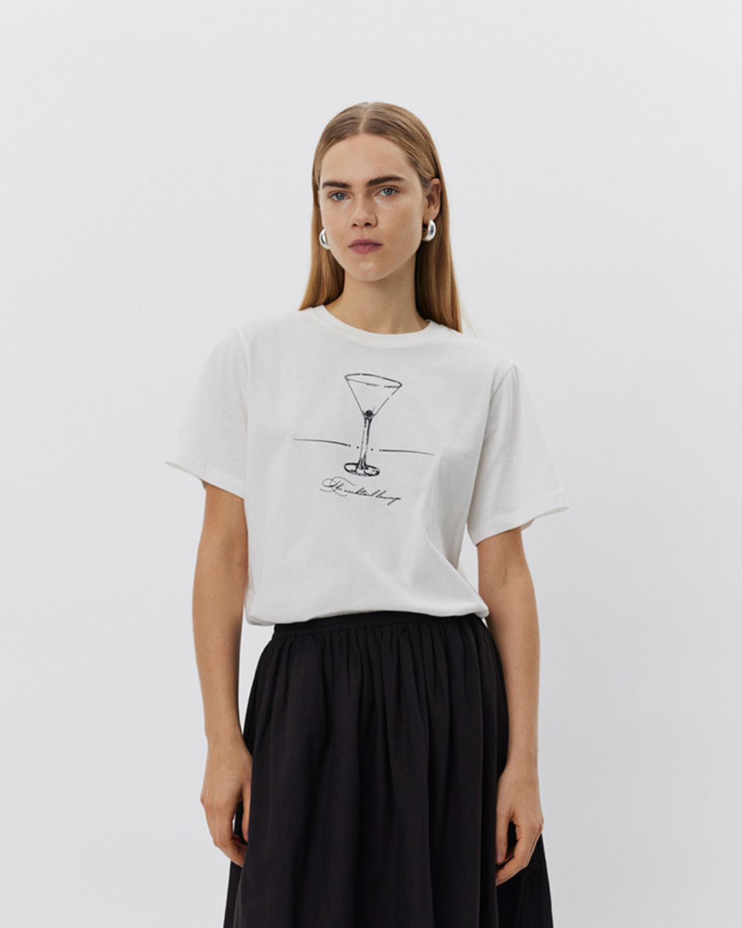 Sofie Schnoor WOMEN ZENASW T-SHIRT T-shirt 0124 Snow white